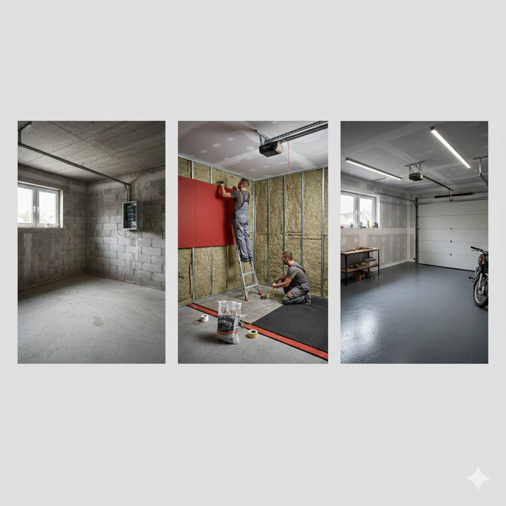 Звукоизоляция гаража